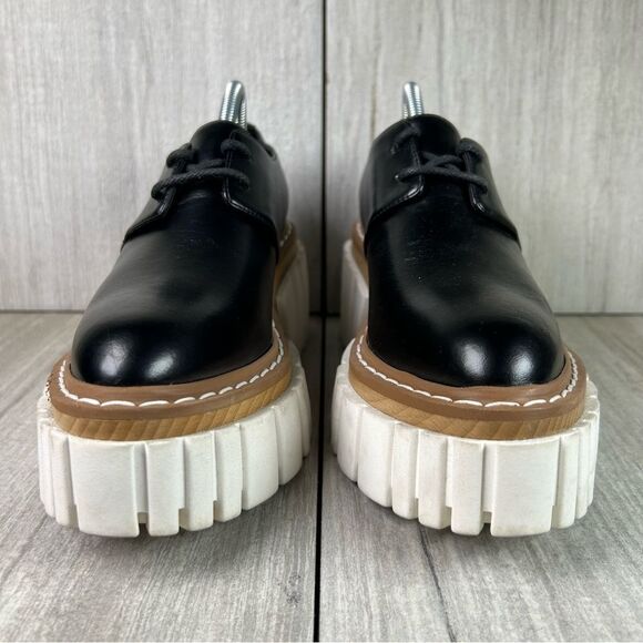 Stella McCartney Emilie Lace Up Platform Chunky Shoes Women’s Size 5.5 35.5 - Picture 5 of 10